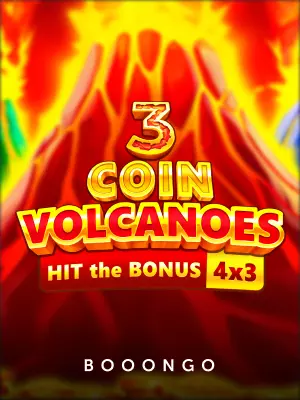3 Coin Volcanoes slot at LuckyBoom Casino